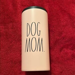Rae Dunn Dog Mom Pink insulated can cooler